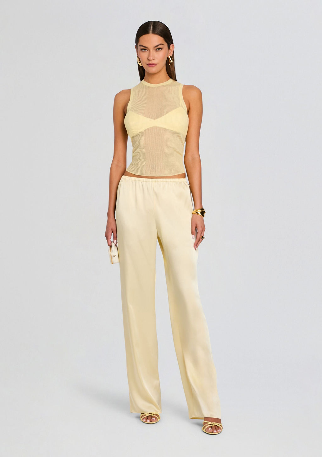 Lillian Satin Pant