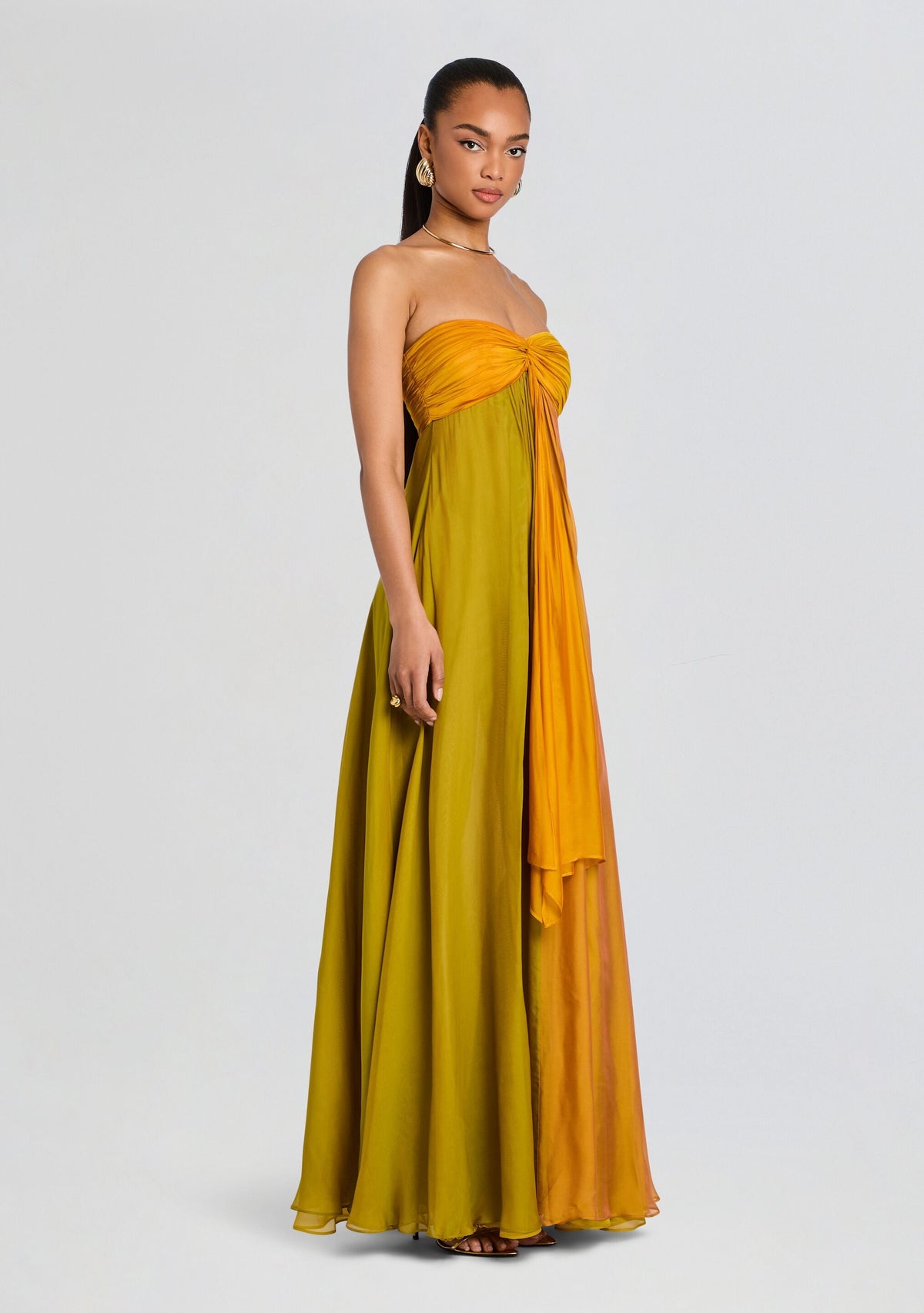 Lunaria Chiffon Dress