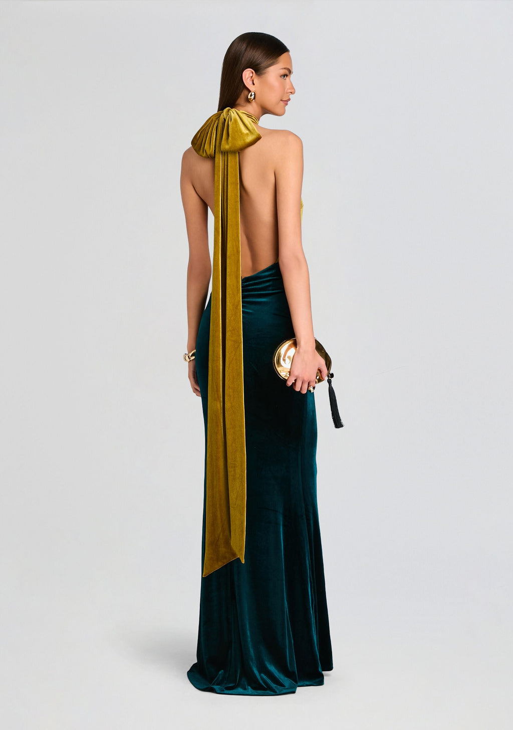 Goleta Velvet Dress
