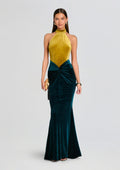 Goleta Velvet Dress