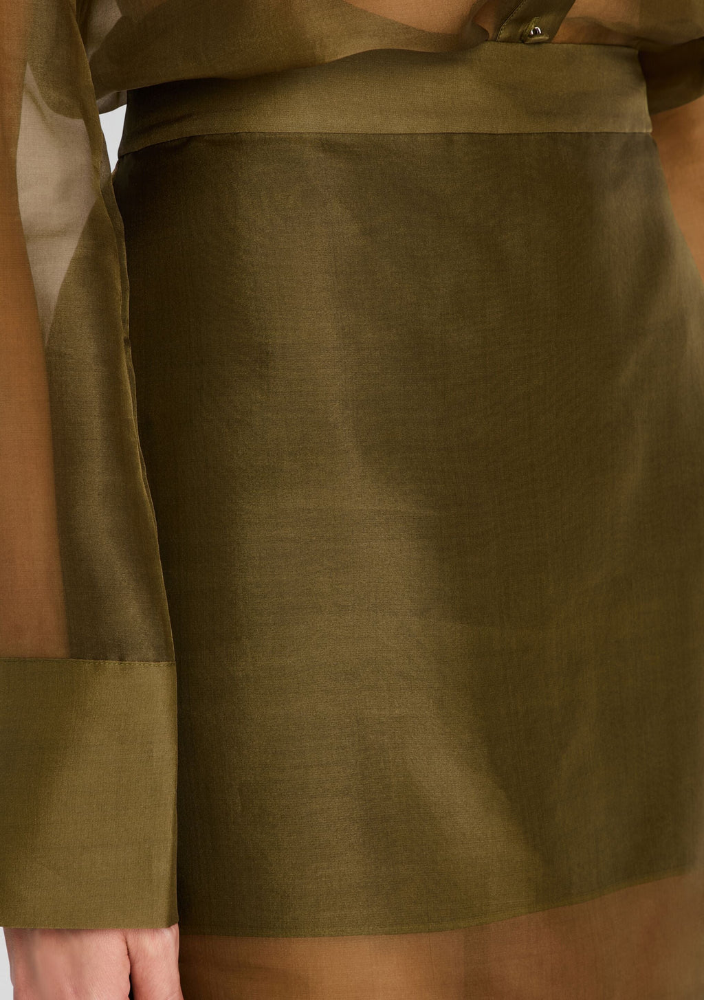 Elda Silk Midi Skirt