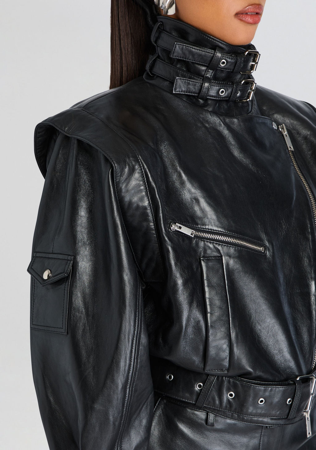Gallianne Leather Jacket
