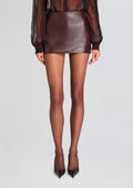 Valerie Leather Skirt