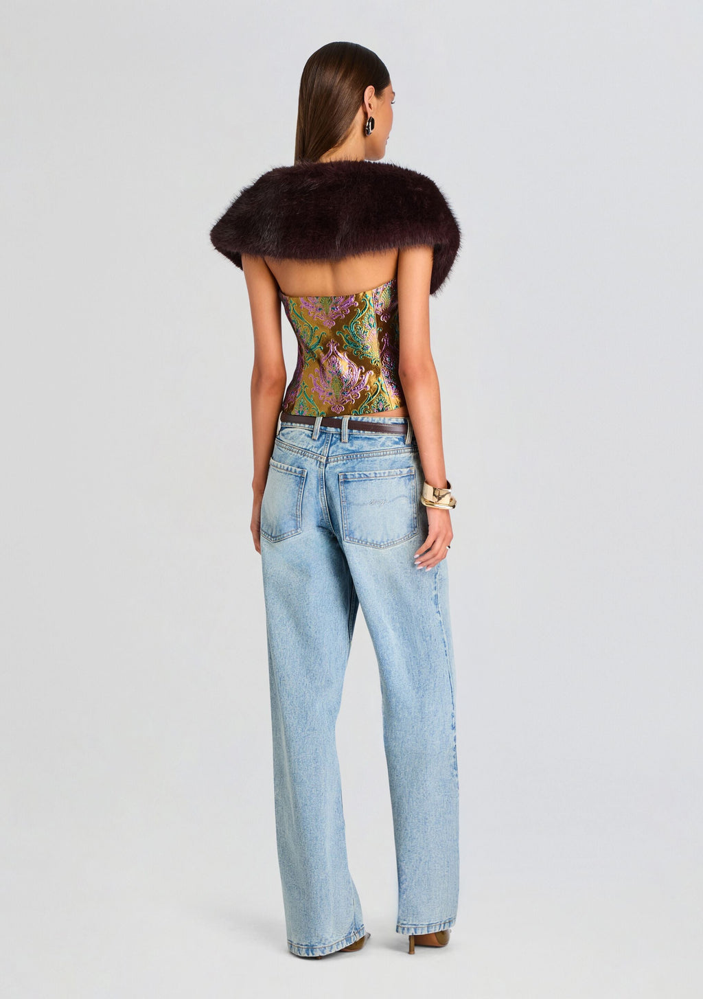 Morro Faux Fur Top