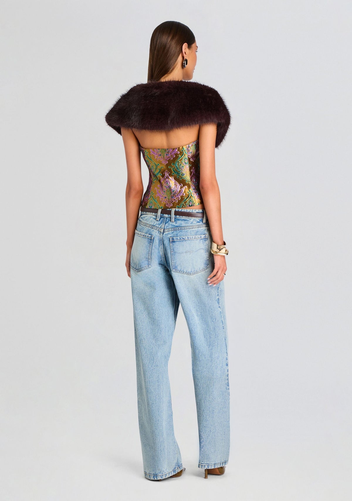 Morro Faux Fur Top