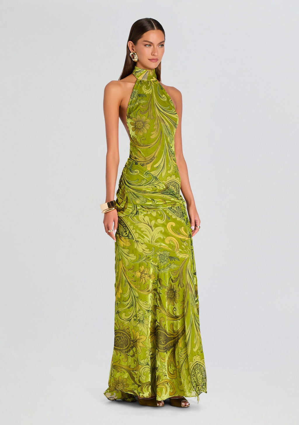 Protea Velvet Dress