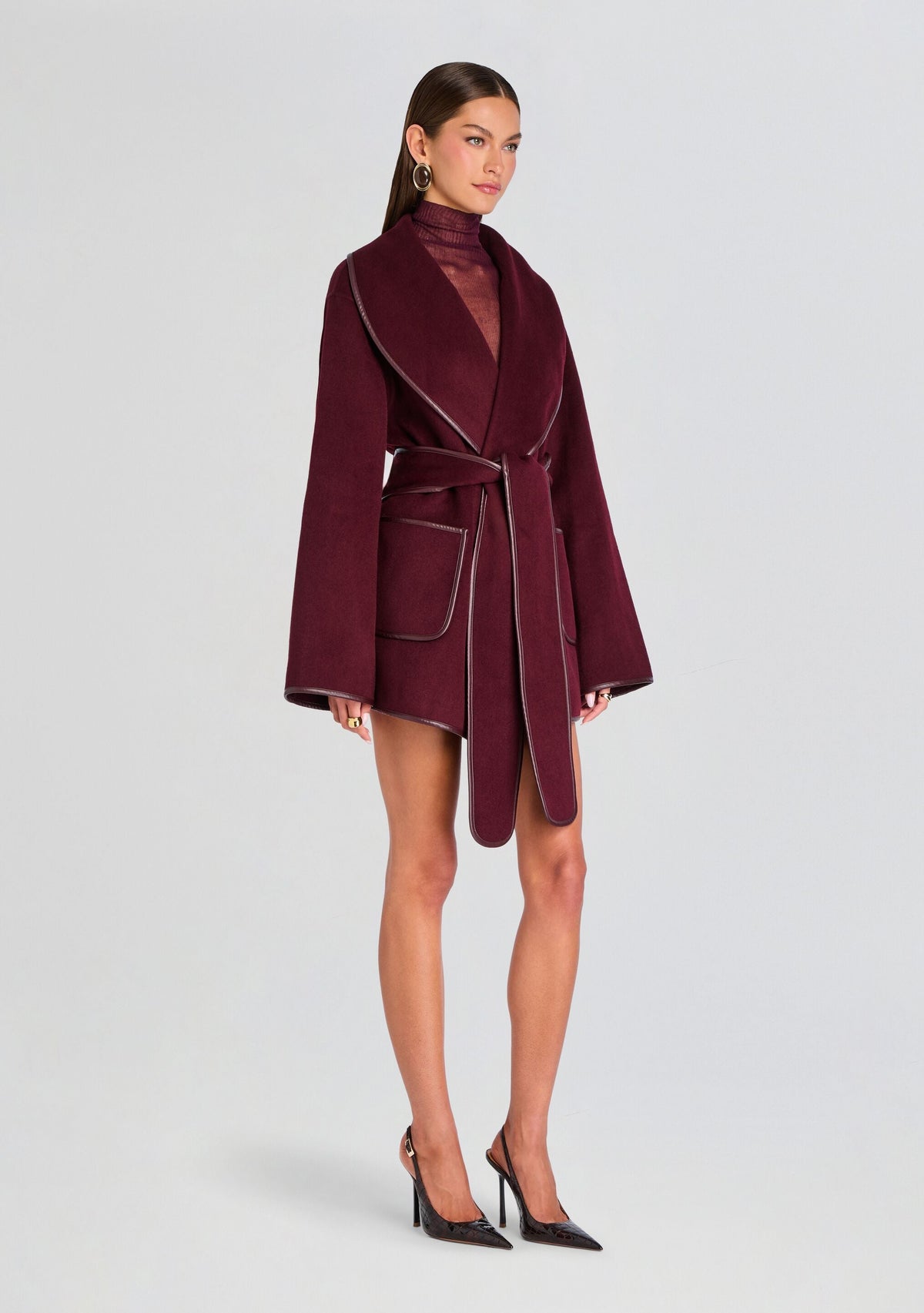 Dulcetta Wool Coat