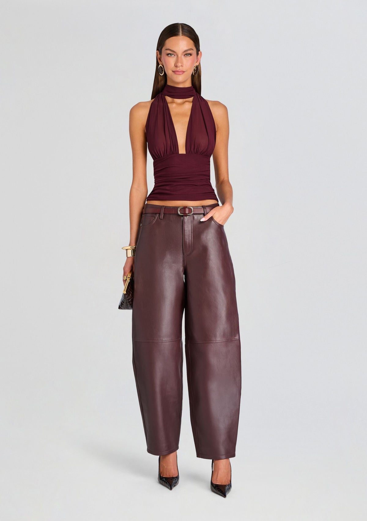 Lori Mesh Top