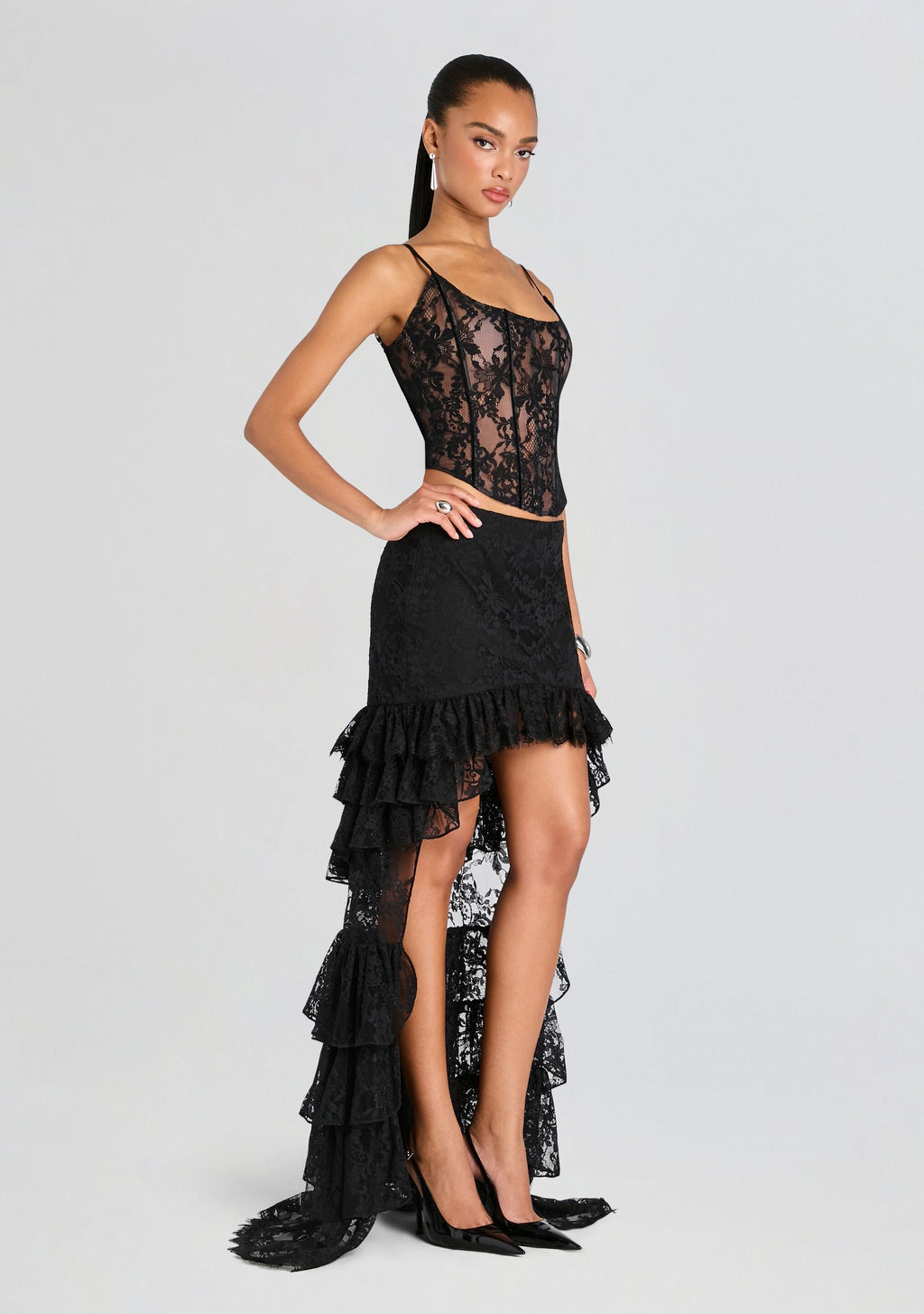 Cyrus Lace Skirt