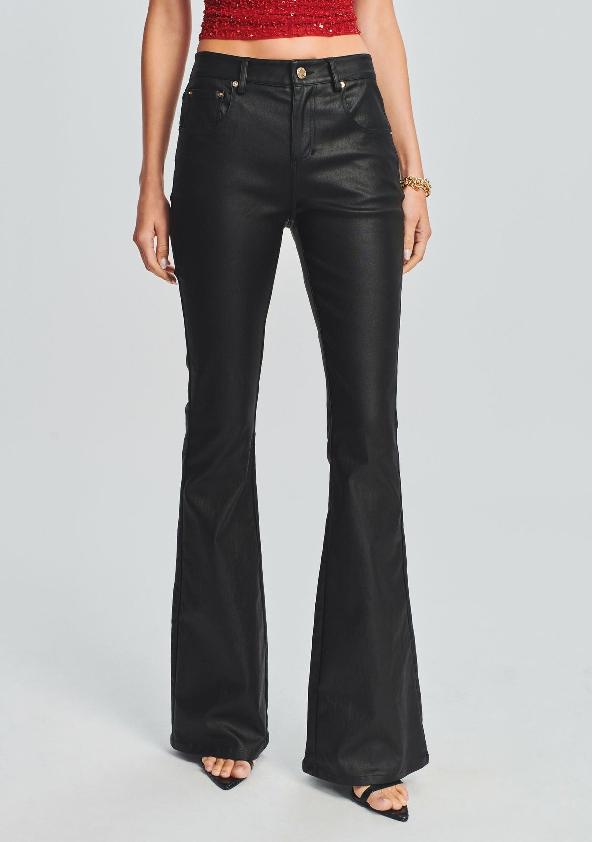 Laurel Coated Denim Pant