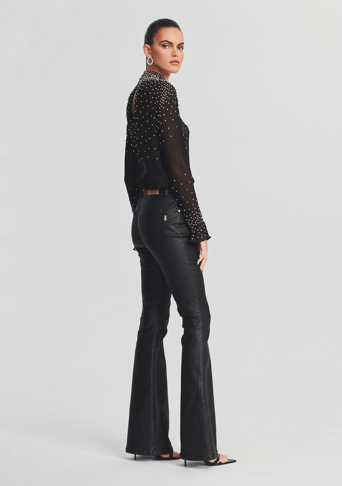Joyce Silk Chiffon Top