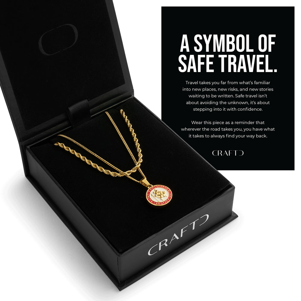 Meaningful Pendant Gift Set (Gold)