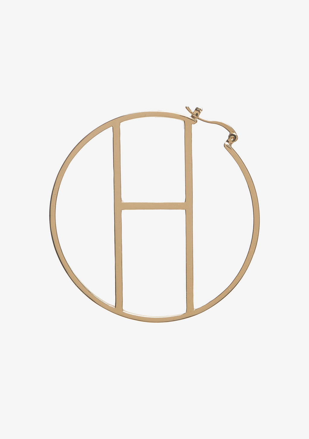 Hoop Letter Earring