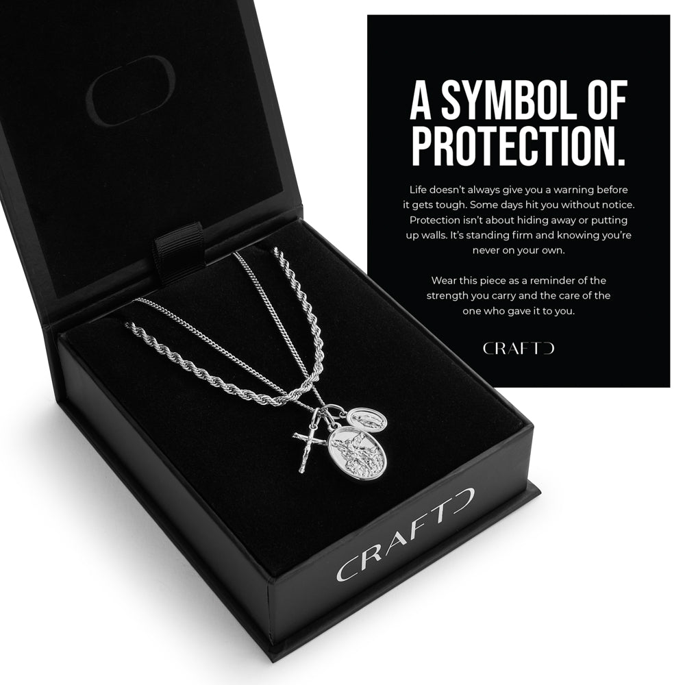 Meaningful Pendant Gift Set (Silver)