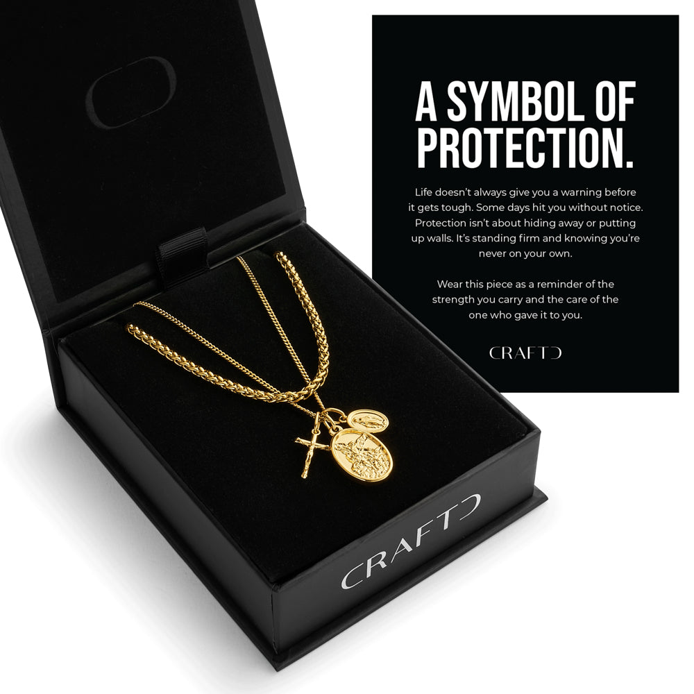 Meaningful Pendant Gift Set (Gold)