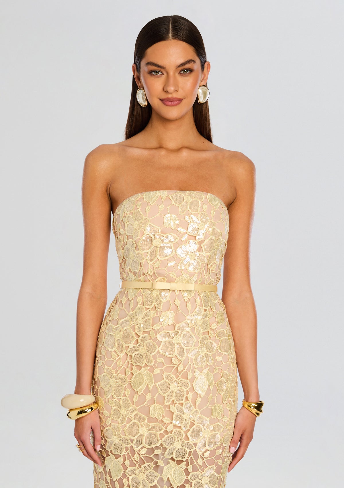 Rowena Sequin Lace Dress