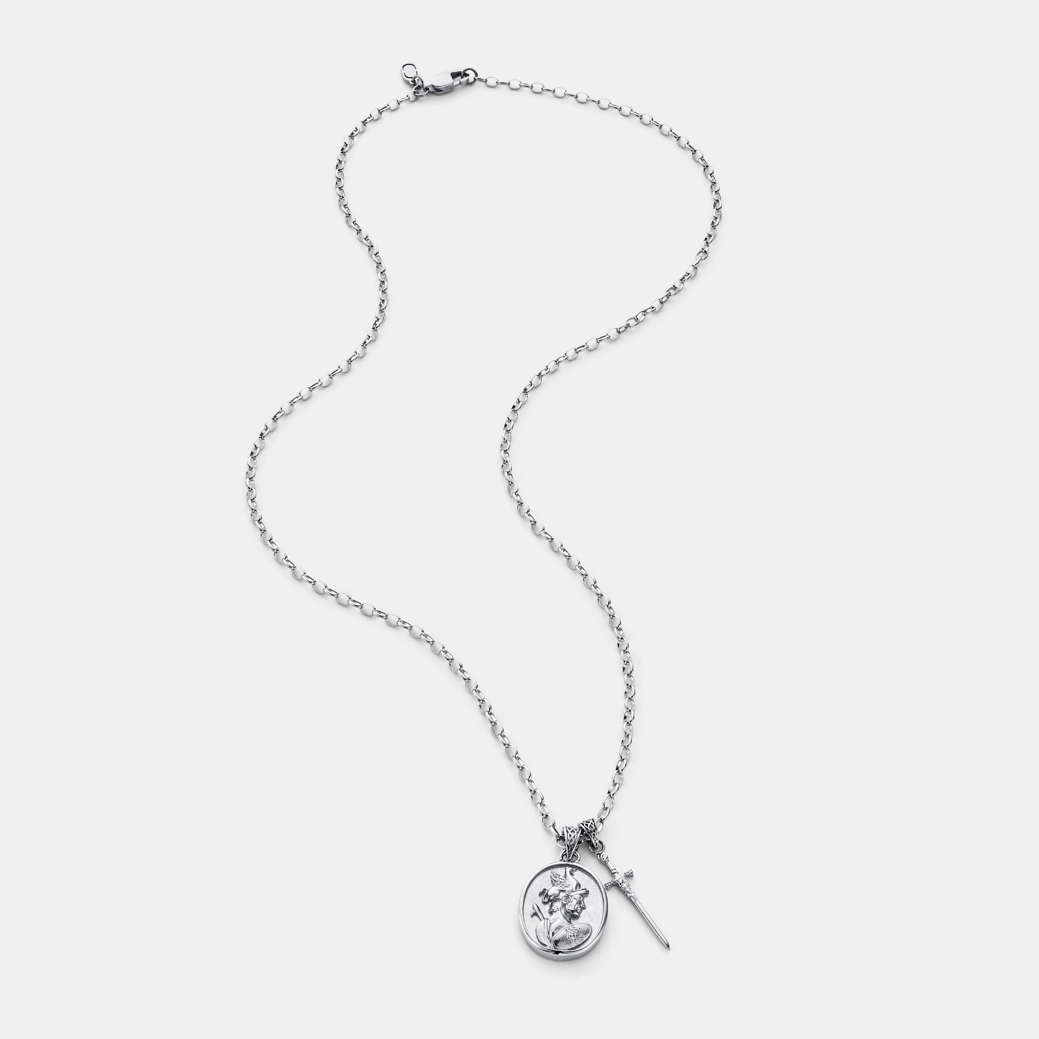 Achilles Pendant (Silver)