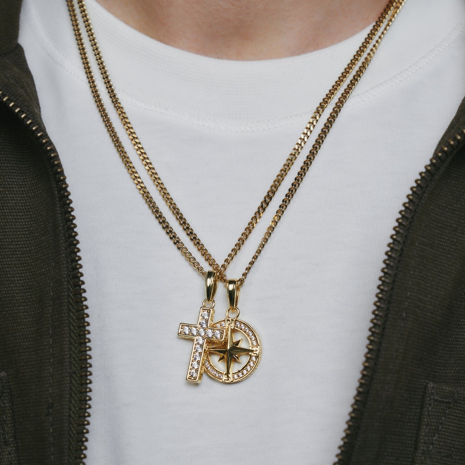 Iced North Star (Gold)